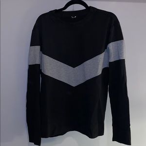 Kit and Ace Black and Grey Sweatshirt